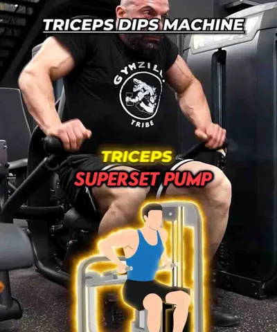 Triceps Dips machine Pump