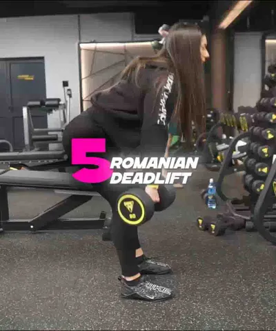 DB RDL for Glutes