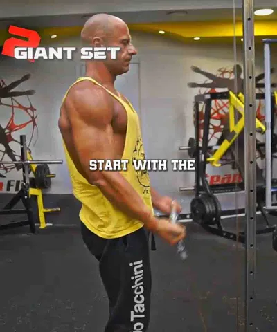 Biceps giant set pump