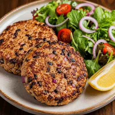 Tuna burgeri sa pasuljem