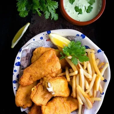 Amritsari Fish | Indian Style Fish and Chips | Video