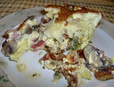 Artichoke and Red Pepper Frittata (Ww 4 Points)