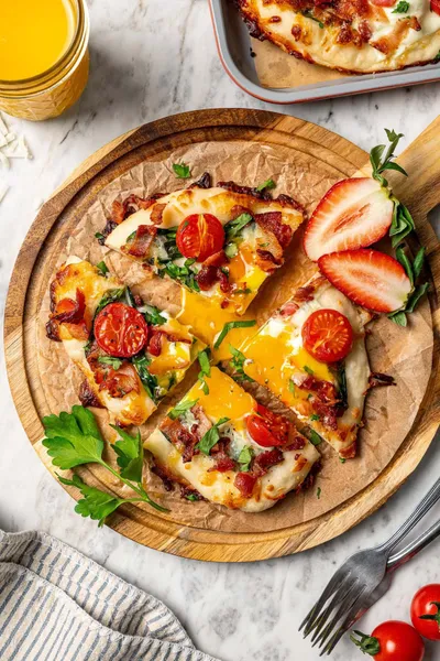 Breakfast Pizza (Packed With Protein!)