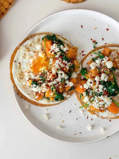 Butternut Squash Breakfast Tacos