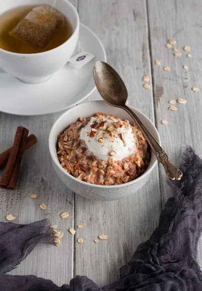 Carrot Cake Overnight Oats