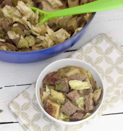 Corned Beef and Cabbage Hash