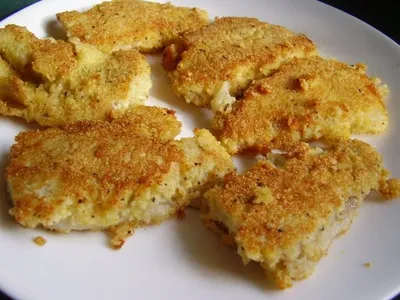 Crispy Oven-Fried Cod Fish