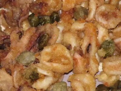 Crispy Squid With Capers