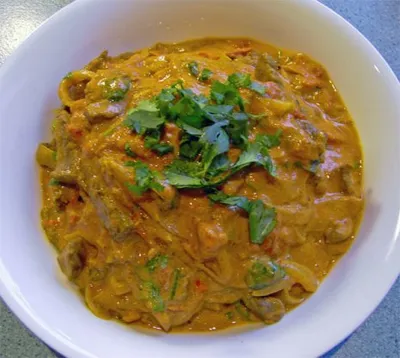 Curried Beef & Onions