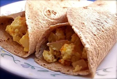 Healthy Breakfast Burritos