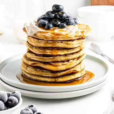 Healthy Protein Powder Pancakes