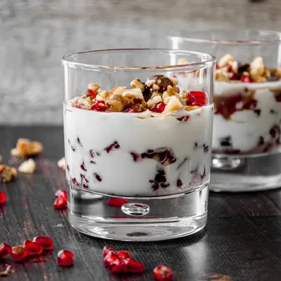 Pomegranate Yogurt Fool