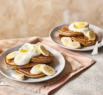 Protein pancakes with banana