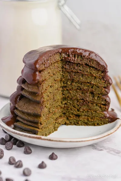 Protein Spinach Pancakes