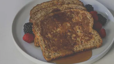 Real Carbs + Protein French Toast