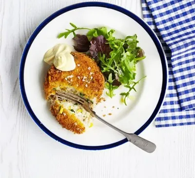 Tuna & sweetcorn fish cakes