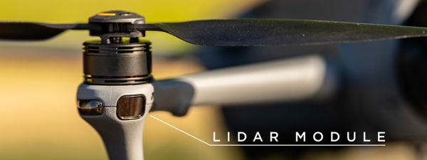DJI Mavic 4 Pro — Front LiDAR sensor (Pixpro)