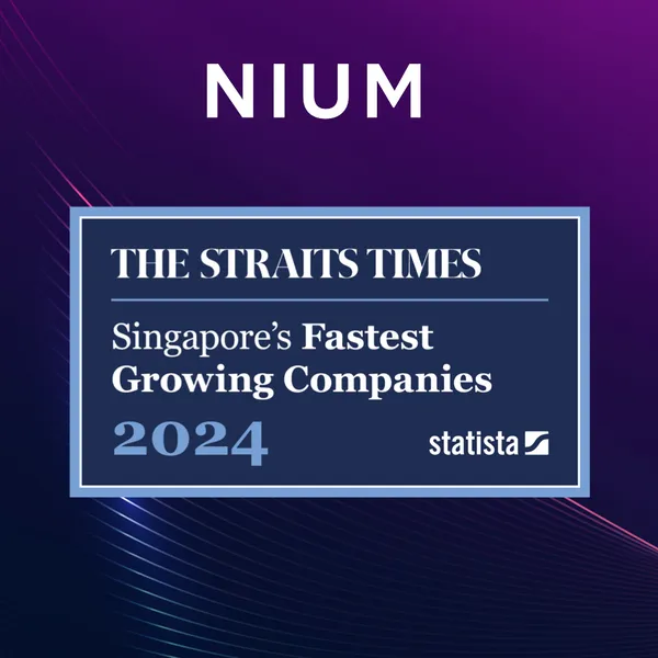 Nium Secures Spot on Statista's Fastest Growing Companies 2024 List article image