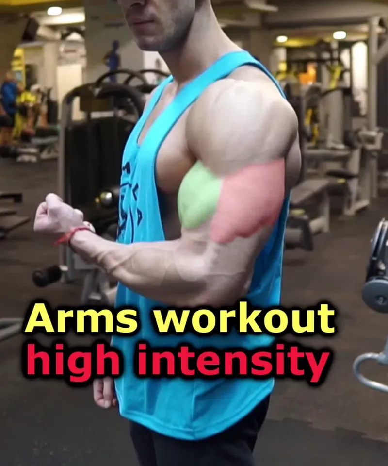 High intensity arms workout