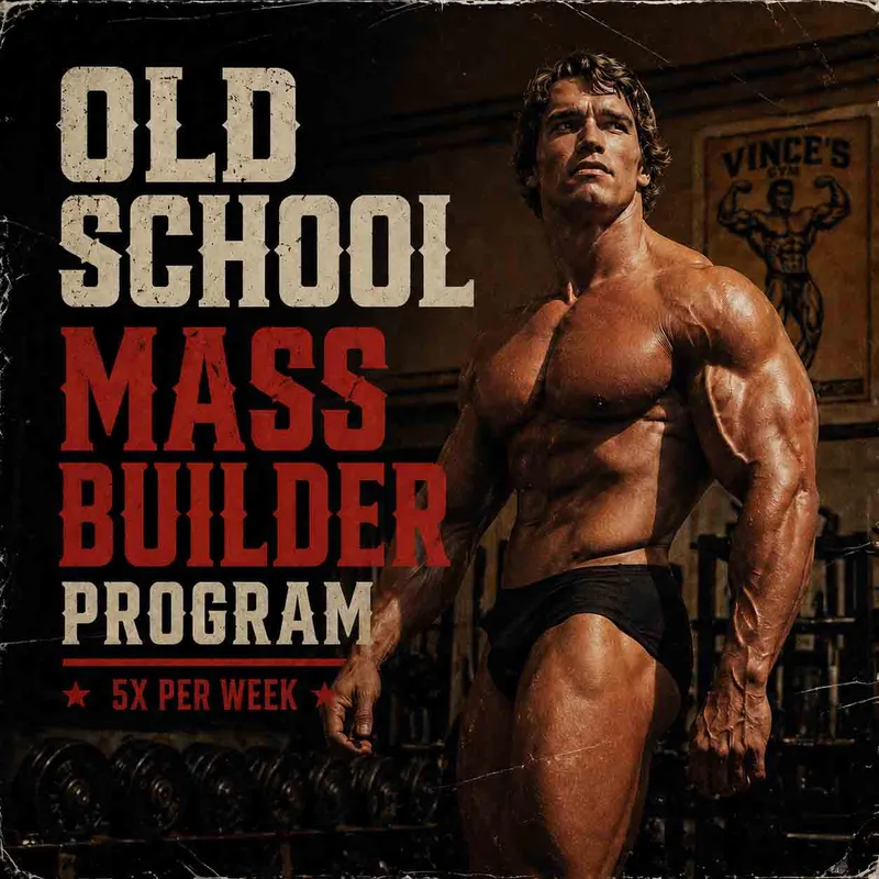 16-Week Old-School Mass Builder (Bro Split)